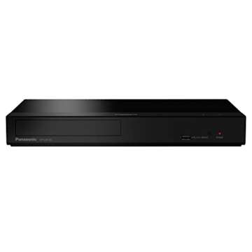 Panasonic 4K Blu Ray Player, Ultra HD Premium Video Playback and Hi-Res Audio - DP-UB150-K (Black)