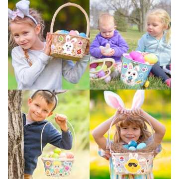 Easter DIY Stickers - Craft Kids Favor Pack (24 Sheets)