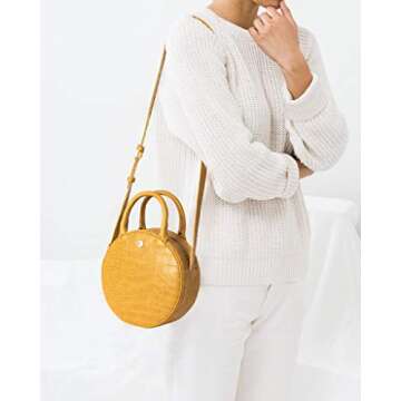 The Lovely Tote Co. Women's Fashion Bag (Mini, Yellow)