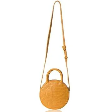 Lovely Tote Co. Women's Mini Yellow Fashion Bag