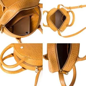 Lovely Tote Co. Women's Mini Yellow Fashion Bag