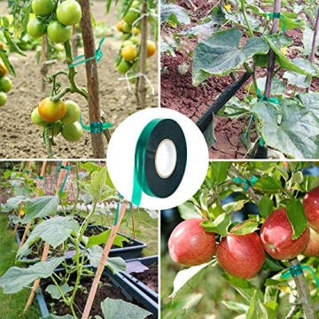 Unves Garden Plant Tape Roll - 150ft Eco-Friendly Support