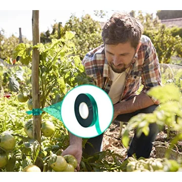 Unves Garden Plant Tape Roll - 150ft Eco-Friendly Support