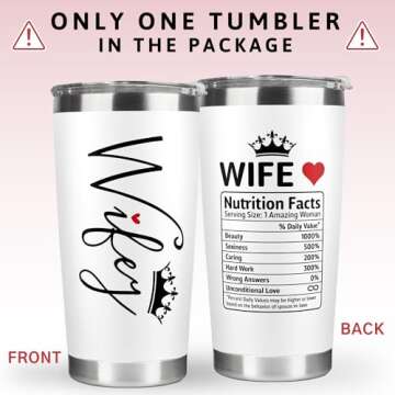 Gifts for Wife from Husband - Wife Gifts - Anniversary, Wife Birthday Gift Ideas, Valentines Day Gif...
