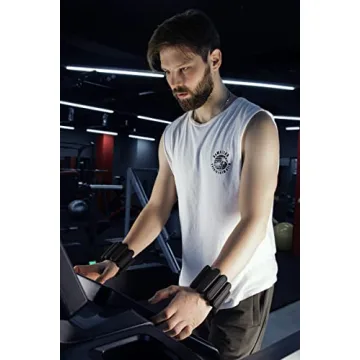 STONESAM 1lb Wrist & Ankle Weight Set - Wearable For Workouts