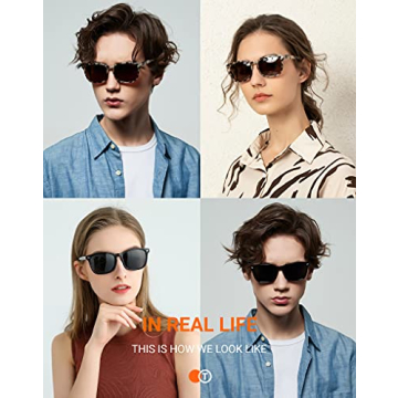 TIJN Polarized Sunglasses for Ultimate UV Protection