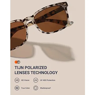 TIJN Polarized Sunglasses for Ultimate UV Protection