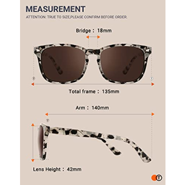 TIJN Polarized Sunglasses for Ultimate UV Protection