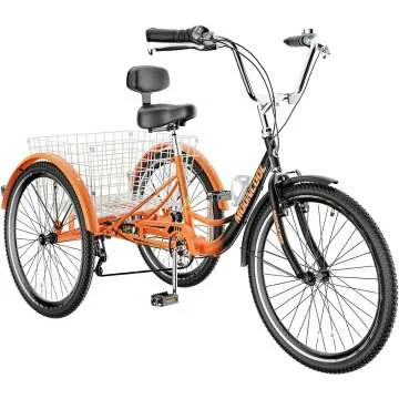 Slsy 7 Speed Adult Tricycle - Three-Wheel Bikes