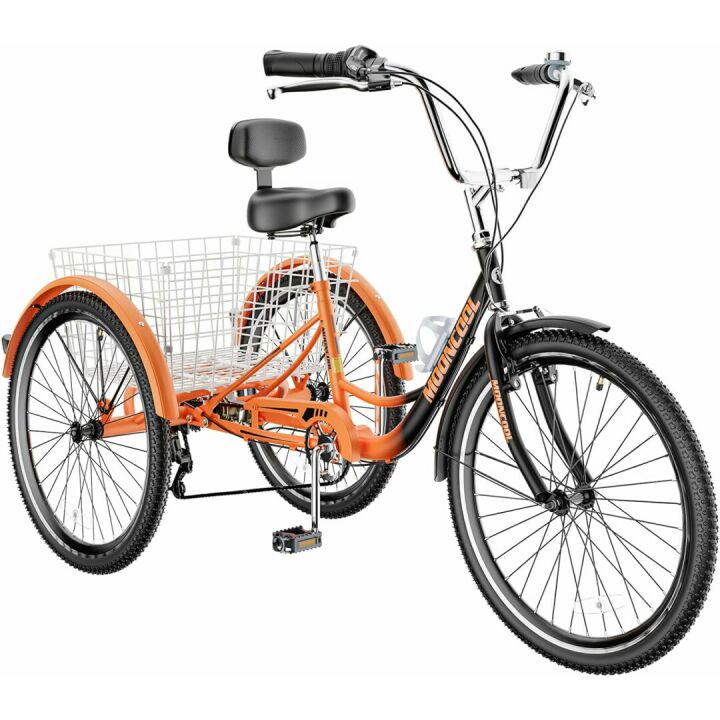 Slsy 7 Speed Adult Tricycle - Three-Wheel Bikes