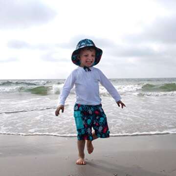 i play. Baby Boys Swim Trunks with Built-in Diaper