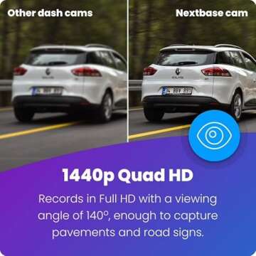 Nextbase 422GW Dash Cam 1440p Quad HD with Alexa Control