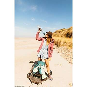 Sawyer Products SP131 Squeeze Water Filtration System w/ 3 Pouches (One 16-Oz, Two 32-Oz)