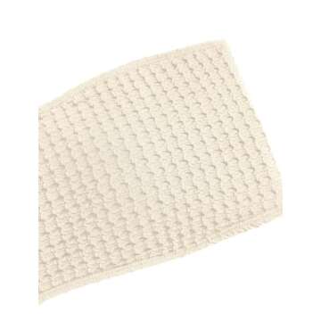 ZAFUL Women's Textured Bandeau Bikini Strapless Solid Color 2 Pieces Bathing Back Lace-up Suit Swimsuit (7-Beige,S)