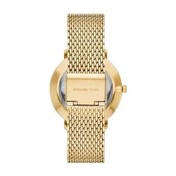 Michael Kors Pyper Three-Hand Gold-Tone Stainless Steel Mesh Women's Watch (Model: MK4339)