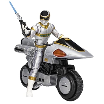 Power Rangers Lightning Collection in Space Silver Ranger 6-inch Action Figure, Toys and Action Figu...