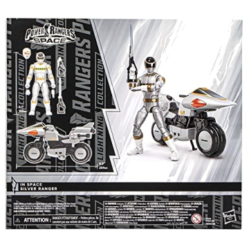 Power Rangers Lightning Collection Silver Ranger Action Figure