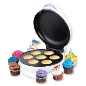 Smart Planet MCM-1 Mini Cupcake Maker for Delicious Treats