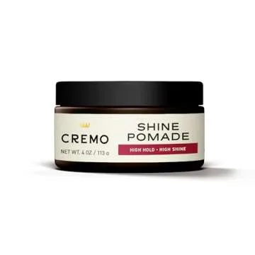 Cremo Shine Pomade for Men High Hold and Shine