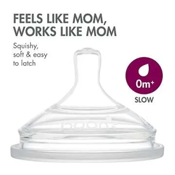 Boon Nursh Silicone Baby Bottles - Perfect for Feeding
