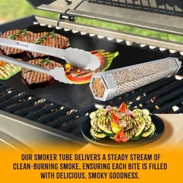 Kona Pellet Smoker Tube - Perfect Smoking Solution for Grills