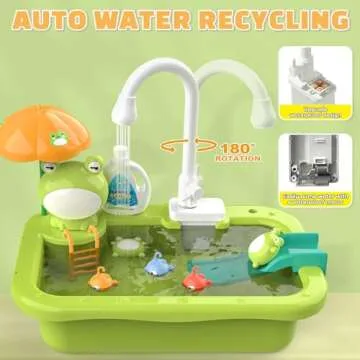 Dreamon Play Sink Toy with Running Water for Kids