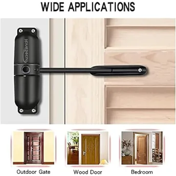 HoneSecur Adjustable Self Closing Door Closers