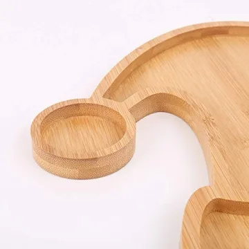 KEPATO Christmas Wooden Serving Tray for Festive Gifting