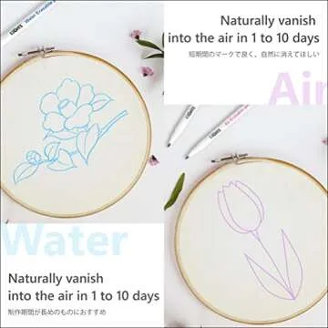 LEONIS Water Erasable & Disappearing Ink Pen Set