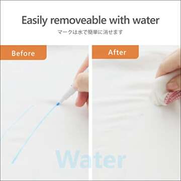 LEONIS Water Erasable & Disappearing Ink Pen Set