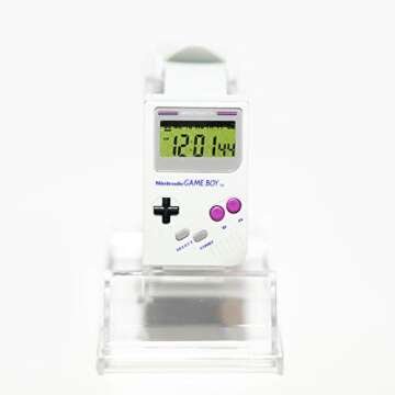 Paladone Nintendo Gameboy™ Digital Watch - Official Super Mario Land™ Alarm Sound & Built-in LED...