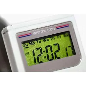 Paladone Nintendo Gameboy™ Digital Watch - Official Super Mario Land™ Alarm Sound & Built-in LED. Iconic Design, Great Retro Gaming Gift.