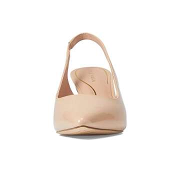 Cole Haan Women's Vandam Sling Back Pump 65mm, Brush Patent Leather, 9