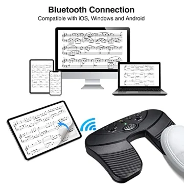 Top Bluetooth Page Turner Pedal for iPad Musicians