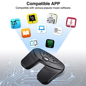 Top Bluetooth Page Turner Pedal for iPad Musicians