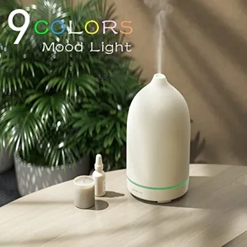 Elegant Ceramic Essential Oil Diffusers for Home Wellness