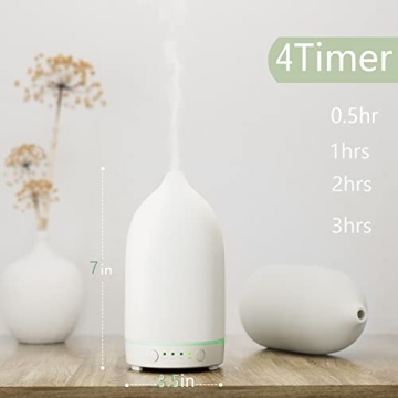 Elegant Ceramic Essential Oil Diffusers for Home Wellness