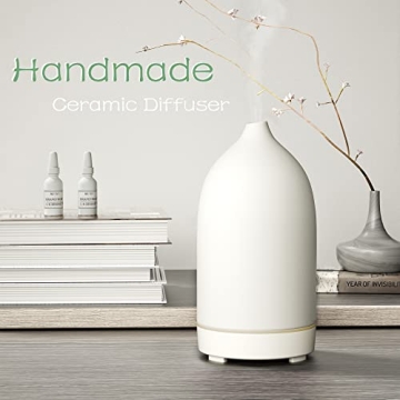 Elegant Ceramic Essential Oil Diffusers for Home Wellness