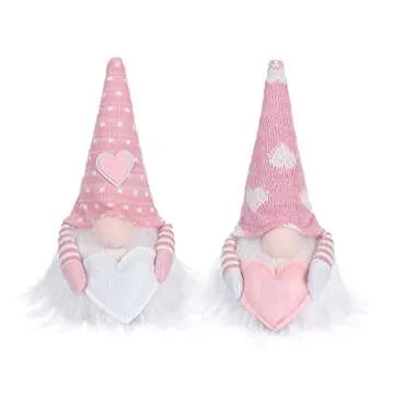 Charming Light-Up Gnomes for Valentine’s Day Decor