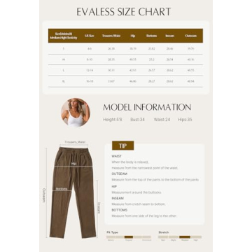 EVALESS Women's Corduroy Pants - Stylish & Comfortable