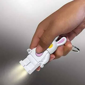 LEGO Bunny Suit Guy Keychain Light - Fun and Bright