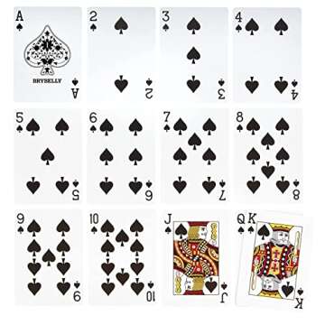 Rummy Card Game Kit - Classic Family Melding Game for 2-6 Players - Two Plastic-Coated Poker-Size, Standard Index Decks of 54 Cards + 25 Tear-Away Score Pads + Full Instructions for Gin Rummy