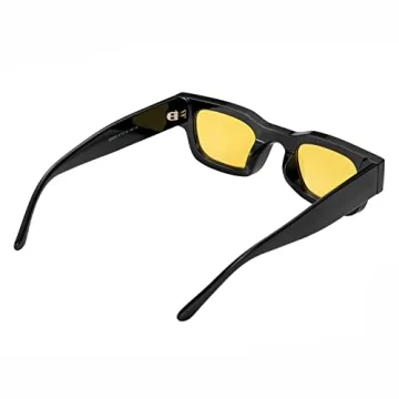 Stylish Teumire Retro Rectangle Polarized Sunglasses