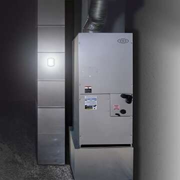 Good Earth Lighting LED Rechargeable Puck Light - 2-Pack, White, Motion Sensing, Magnet, 4000K, 50 Lumens Each, USB Charging Cord Included, 30,000 Hour Rated Lamp Life