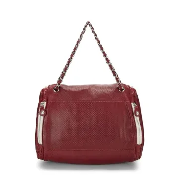 Chanel Pre-Loved Burgundy 'CC' Tote for Timeless Elegance