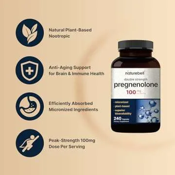 Pregnenolone 100mg Capsules | Highest Purity & Absorption