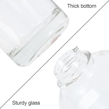 Stylish Coffee Syrup Dispenser Set with Labels