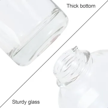 Stylish Coffee Syrup Dispenser Set with Labels