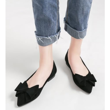SAILING LU Stylish Bow-Knot Ballet Flats for Women