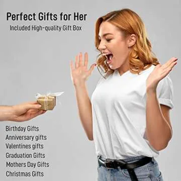 RIMRIVA Gold Bracelet Bangle Simple Gold Bracelets for Women Trendy Love Gifts Bangle Stackable Jewelry Birthday Anniversary Wedding Gifts for Wife Mom Best Friend Graduation Her